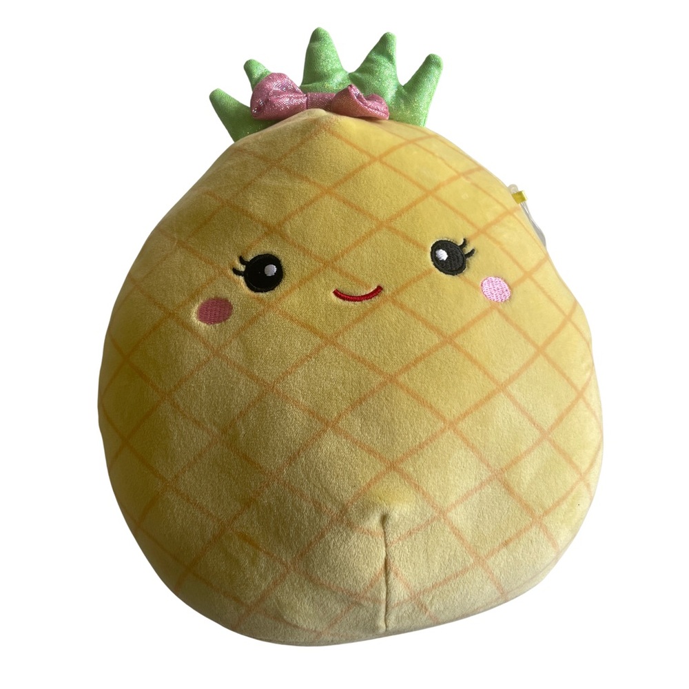 Squishmallows Pineapple Plush - Yellow & Green